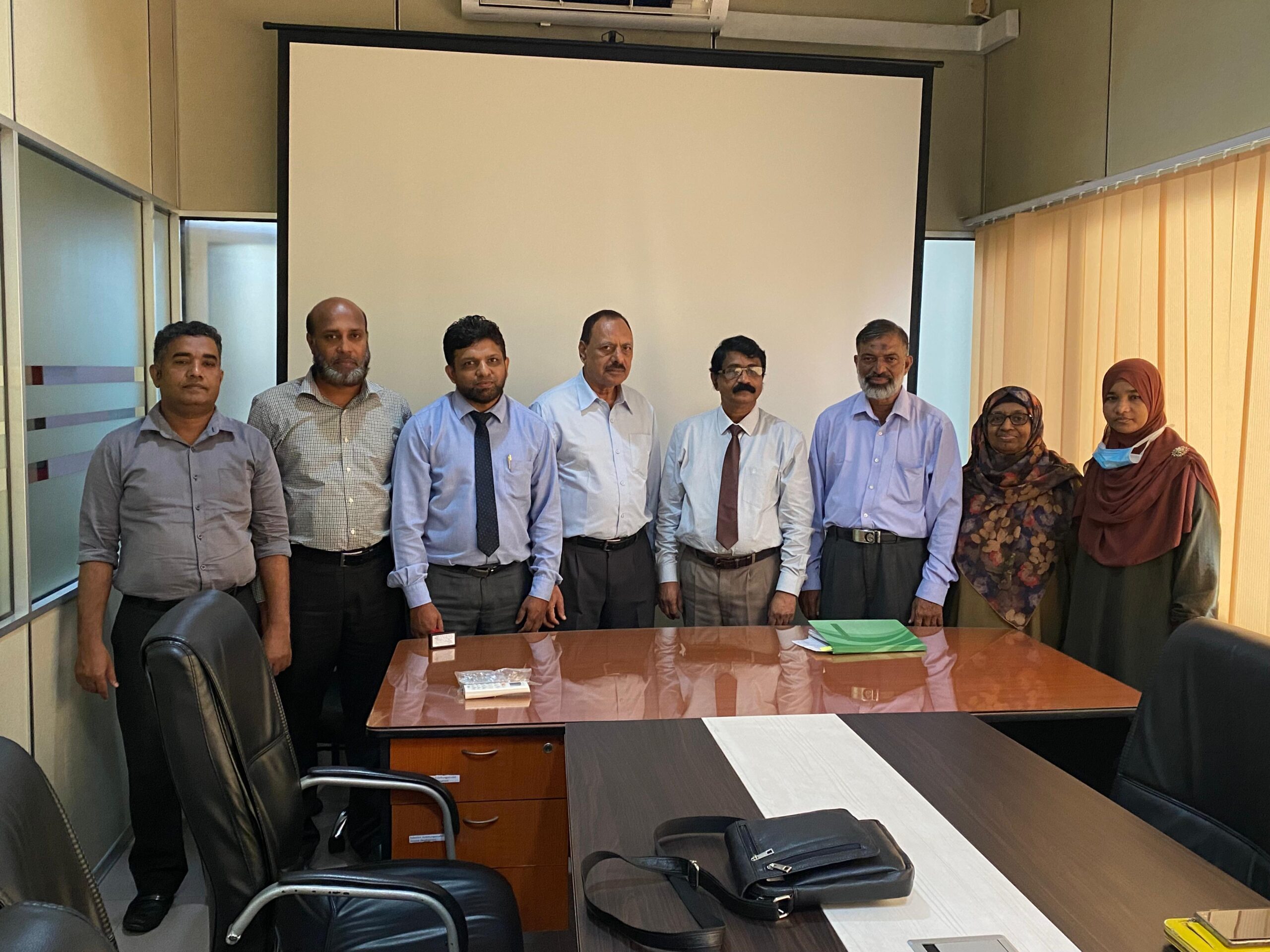 Professor Munawwar Husain Qasimi of Hamdard University of Bangladesh, Visits PGIIM