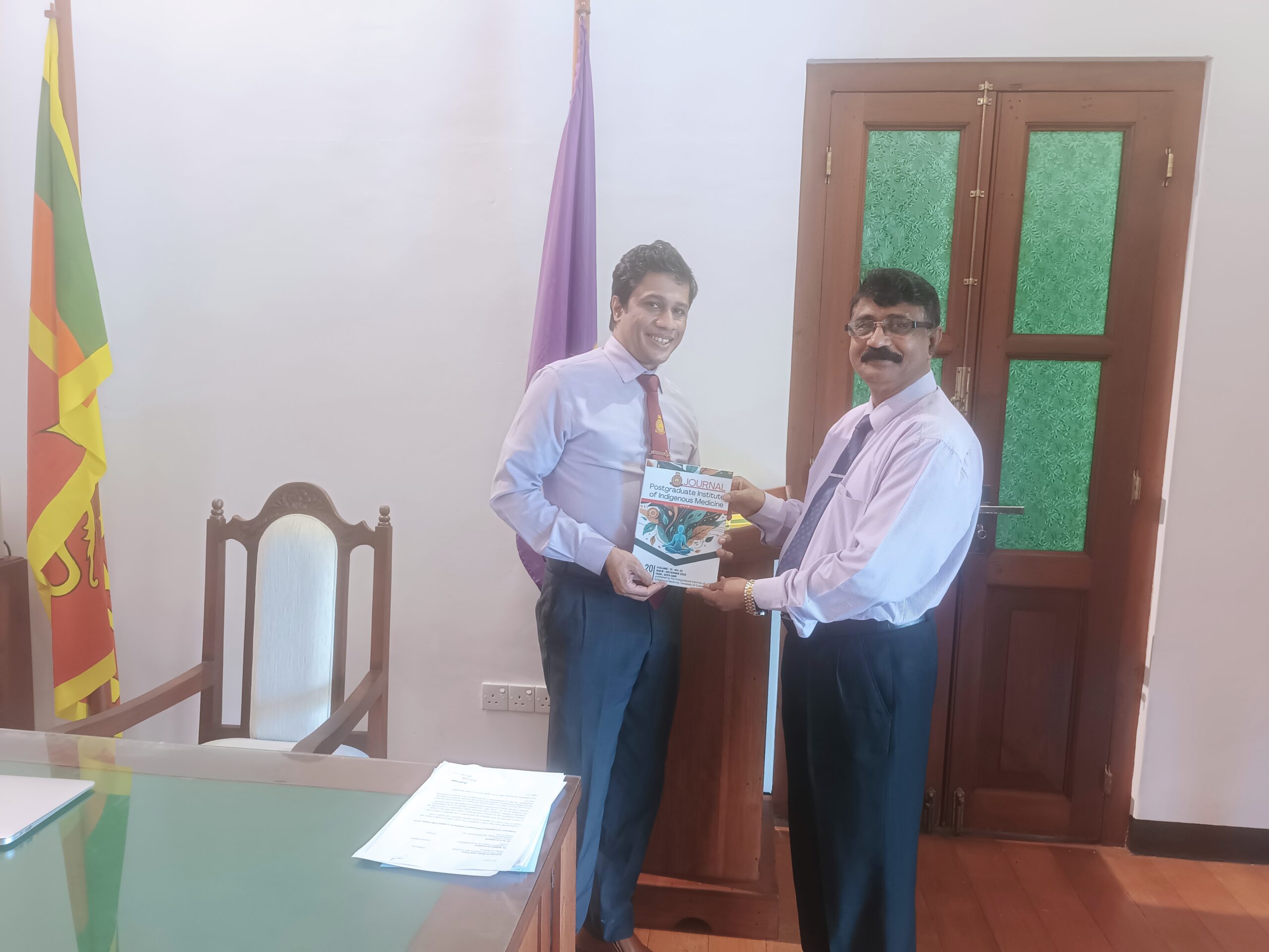 The Journal of the Postgraduate Institute of Indigenous Medicine (JPGIIM) was officially launched on 18 December 2025