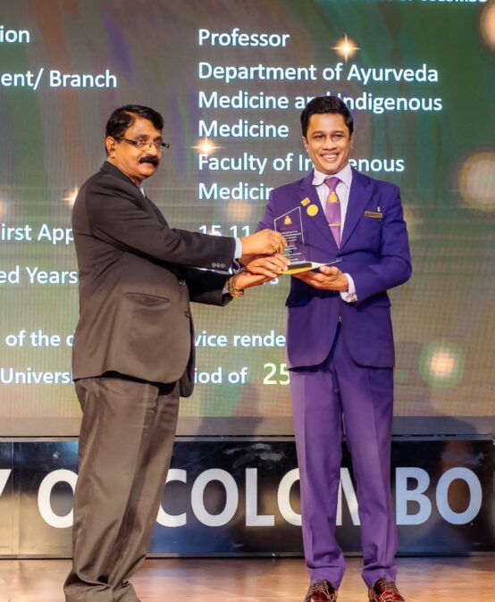 Professor SMS Samarakoon, The Director of PGIIM Honoured for 25 Years of Dedicated Service