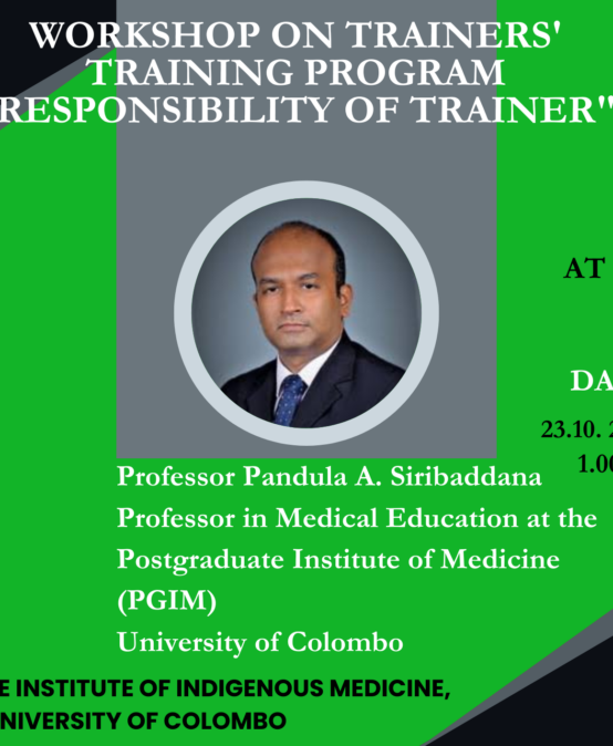 Workshop on Trainers’ Training Program “Responsibility of Trainer”