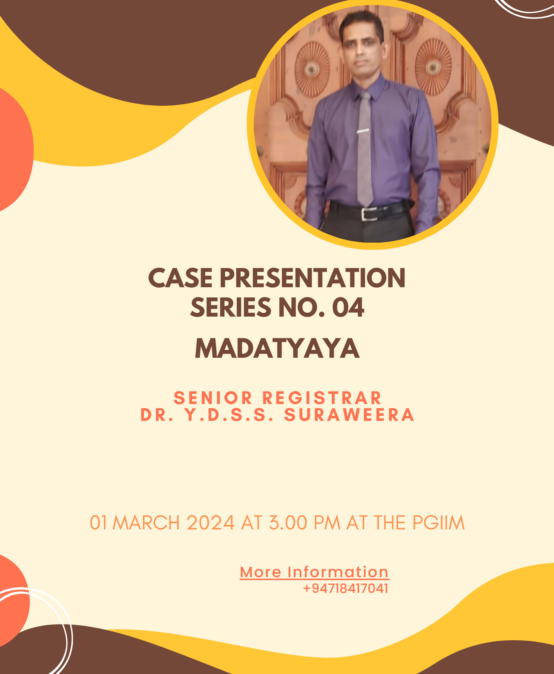 The Case Presentation Series No- 04