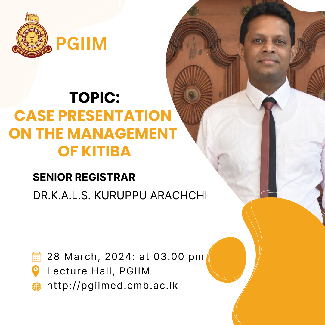 The Case Presentation on Kitiba management