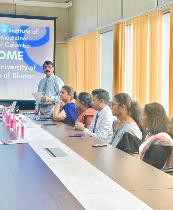 Institutional Visit by Delegation from Khesar Gyalpo University of Medical Sciences of Bhutan