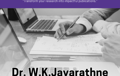 Lecture on Scientific Writing – II: From Research to Publication