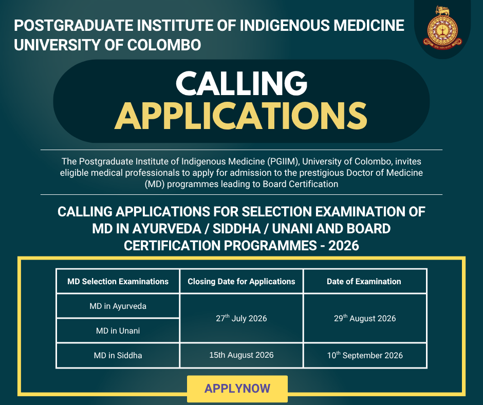 Applications Open – MD Selection Examinations 2026 Applications Open – MD Selection Examinations 2026