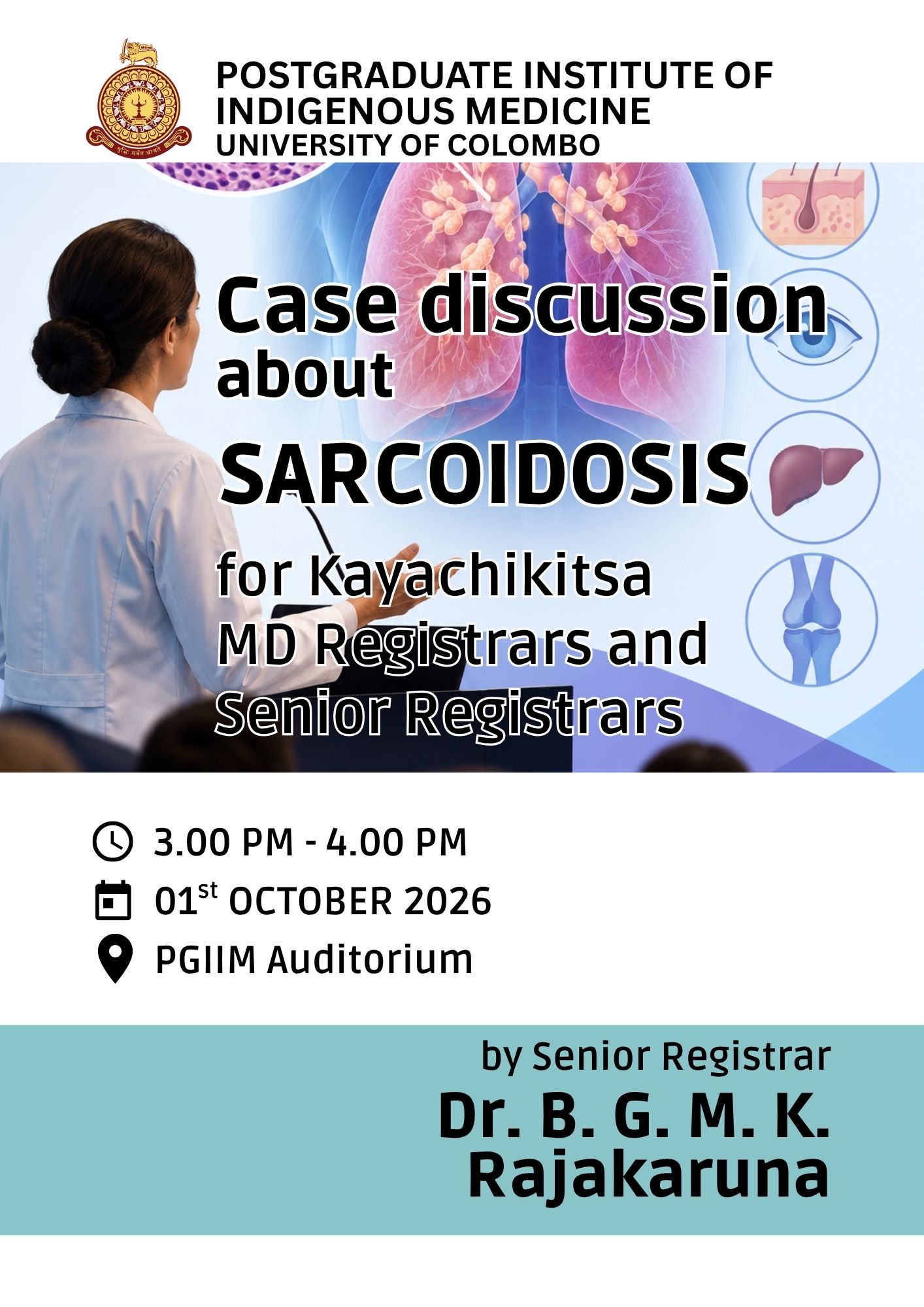 Case Discussion on Sarcoidosis